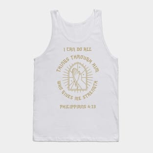 Philippians 4:13 I can do all things through Tank Top